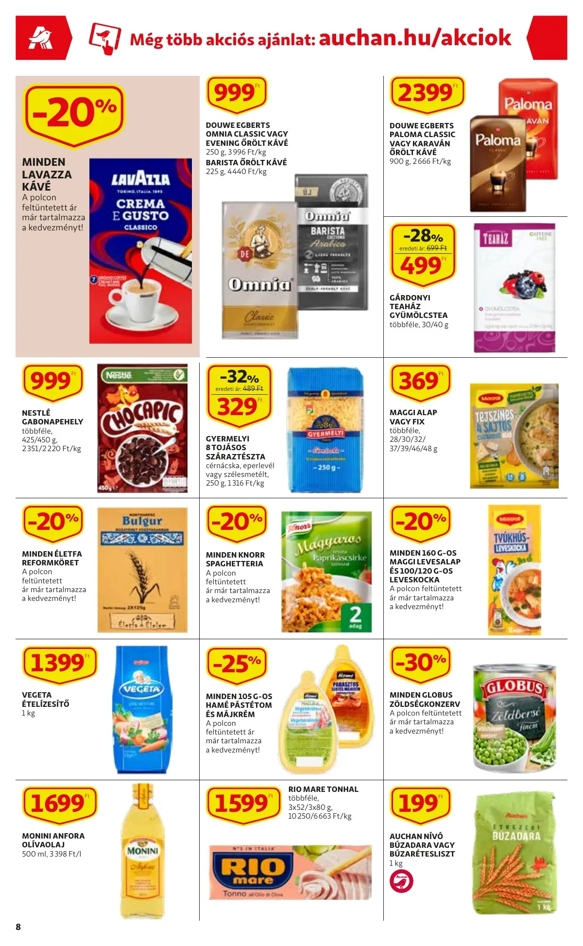 Auchan akciós újság Szupermarket 03.03–03.09 – 8. oldal