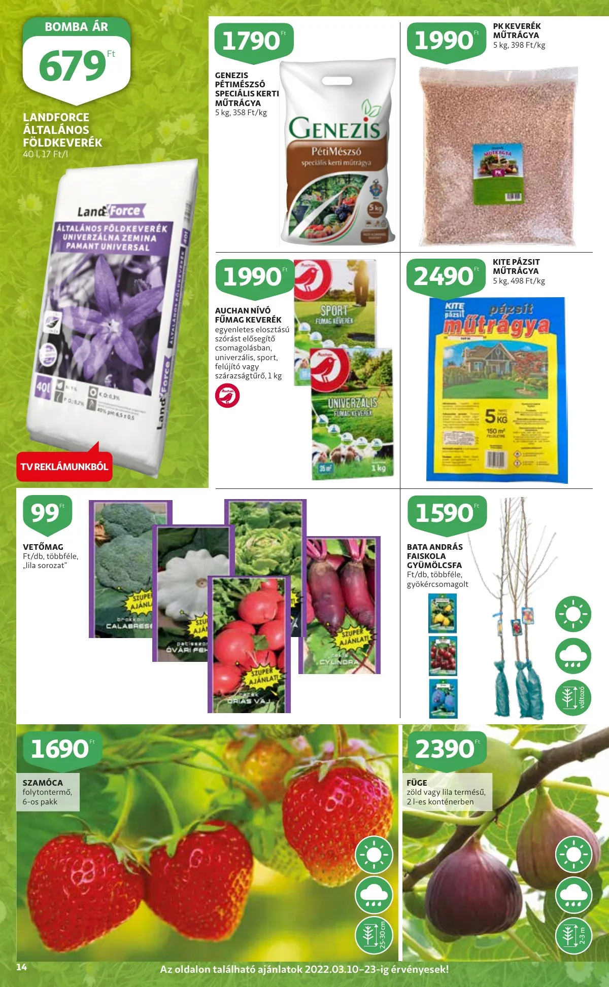 Auchan akciós újság Szupermarket 03.10–03.16 – 14. oldal