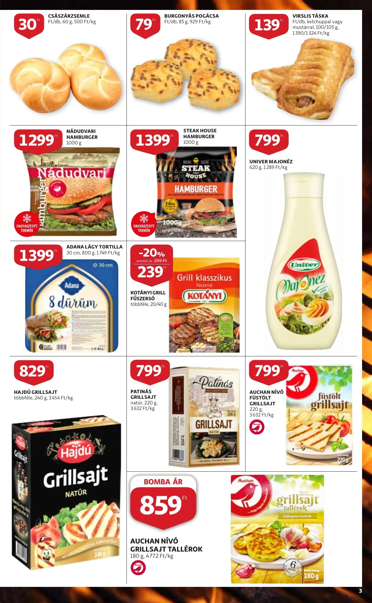 Auchan akciós újság Szupermarket 03.10–03.16 – 3. oldal