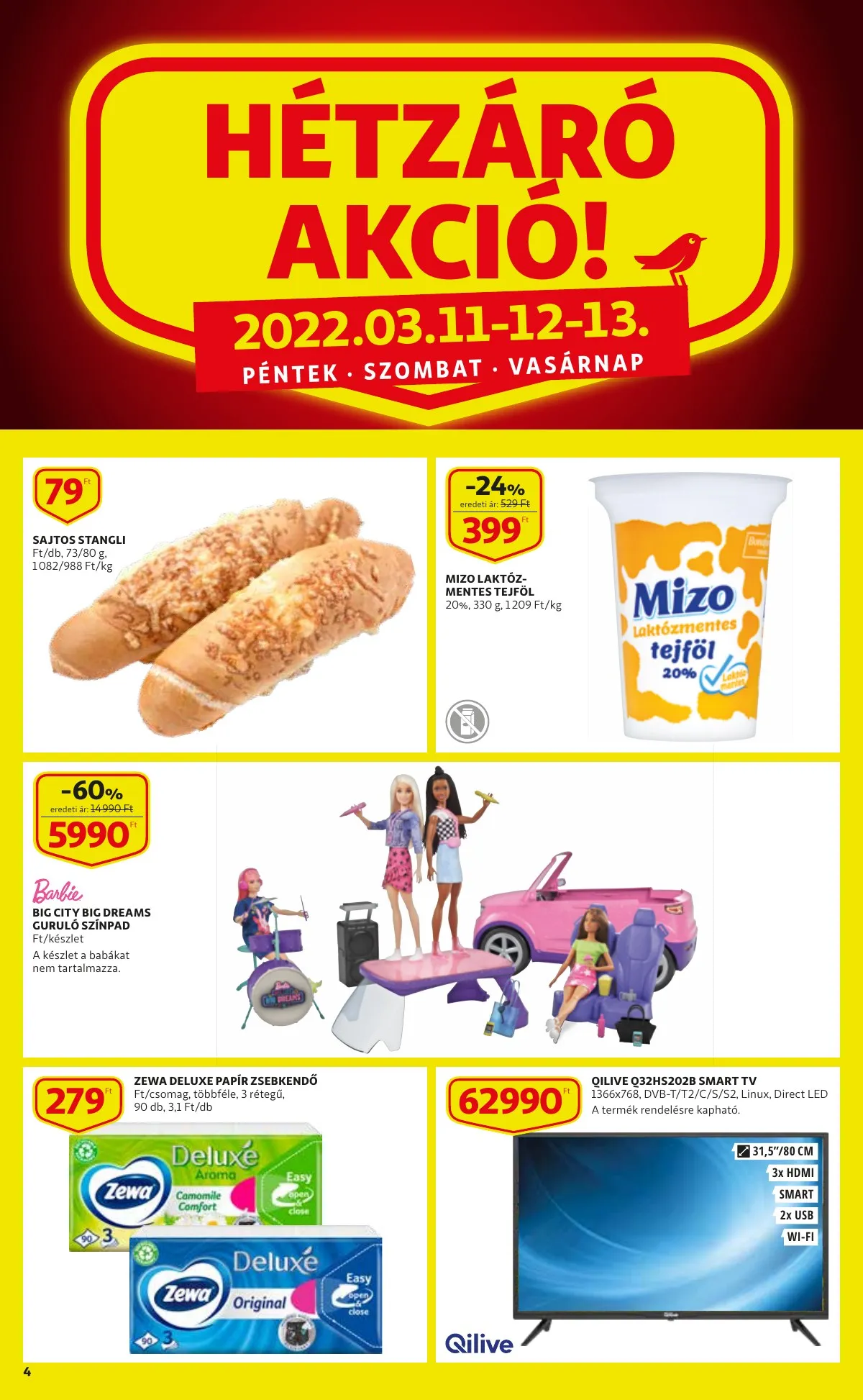 Auchan akciós újság Szupermarket 03.10–03.16 – 4. oldal