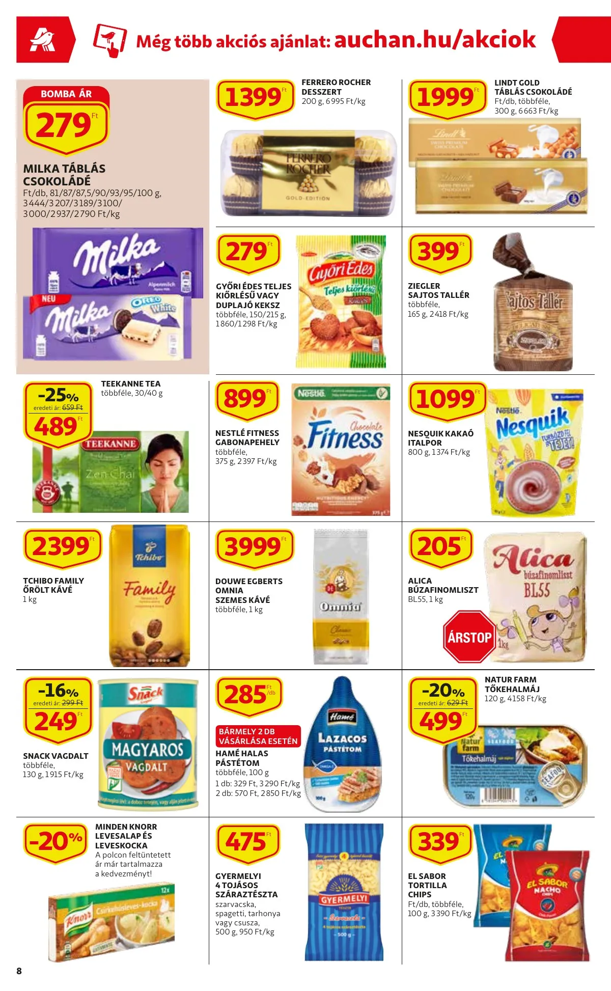 Auchan akciós újság Szupermarket 03.10–03.16 – 8. oldal