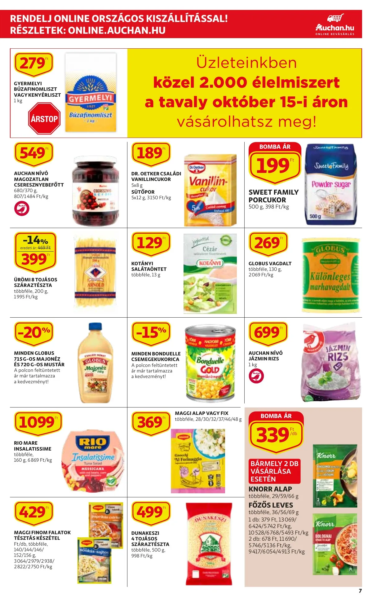 Auchan akciós újság Szupermarket 03.17–03.23 – 7. oldal