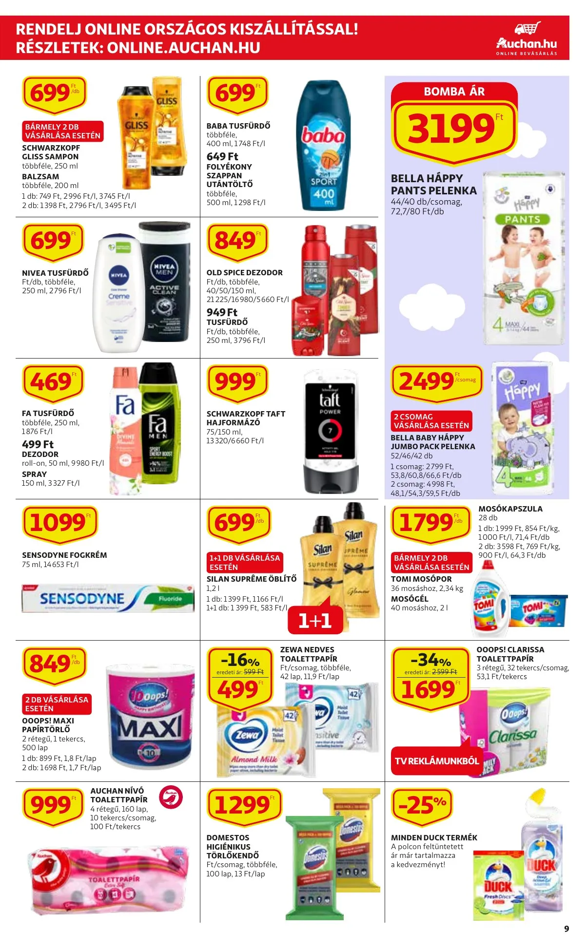 Auchan akciós újság Szupermarket 03.17–03.23 – 9. oldal