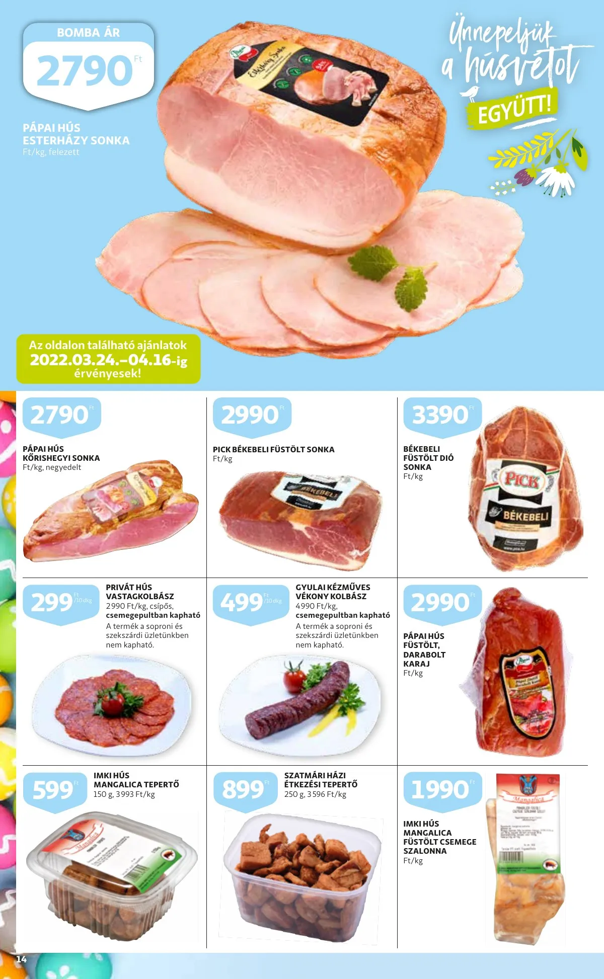 Auchan akciós újság Szupermarket 03.24–03.30 – 14. oldal