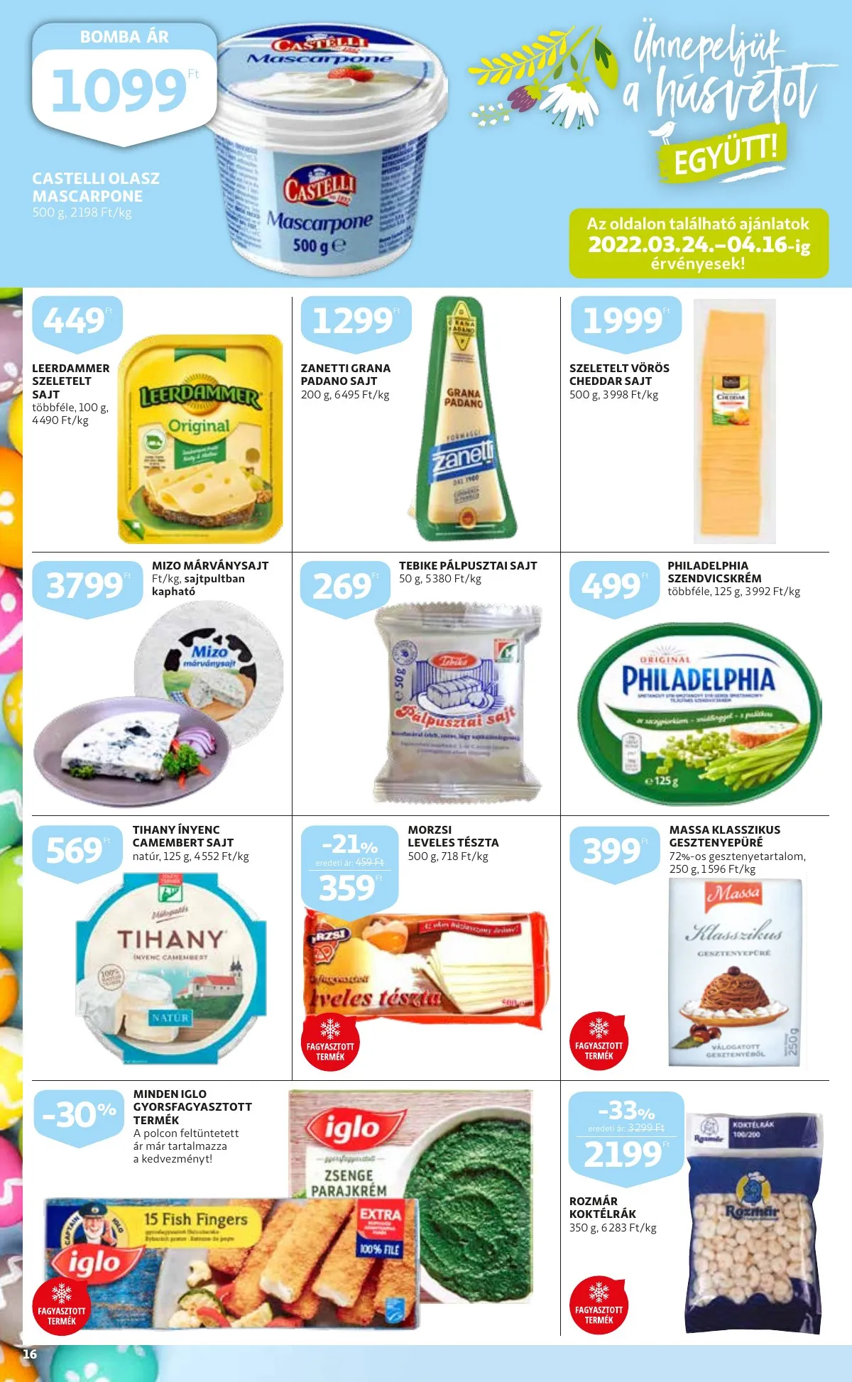 Auchan akciós újság Szupermarket 03.24–03.30 – 16. oldal