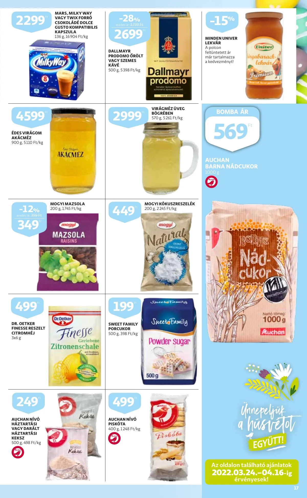 Auchan akciós újság Szupermarket 03.24–03.30 – 17. oldal