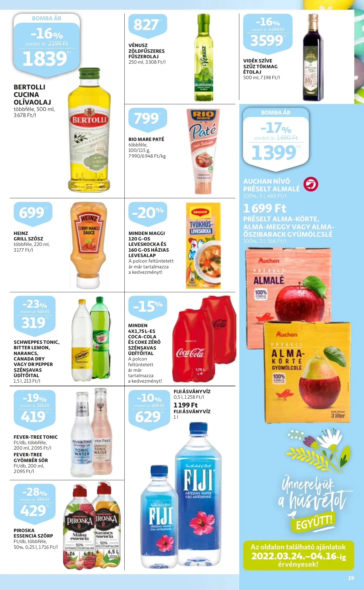 Auchan akciós újság Szupermarket 03.24–03.30 – 19. oldal