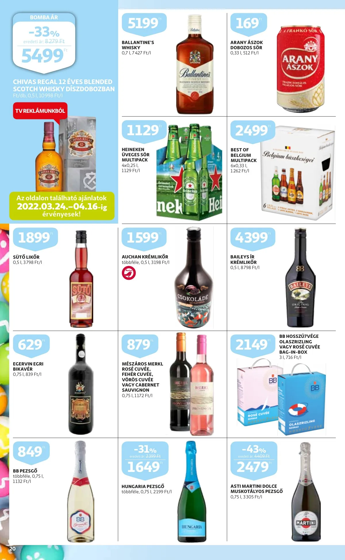 Auchan akciós újság Szupermarket 03.24–03.30 – 20. oldal