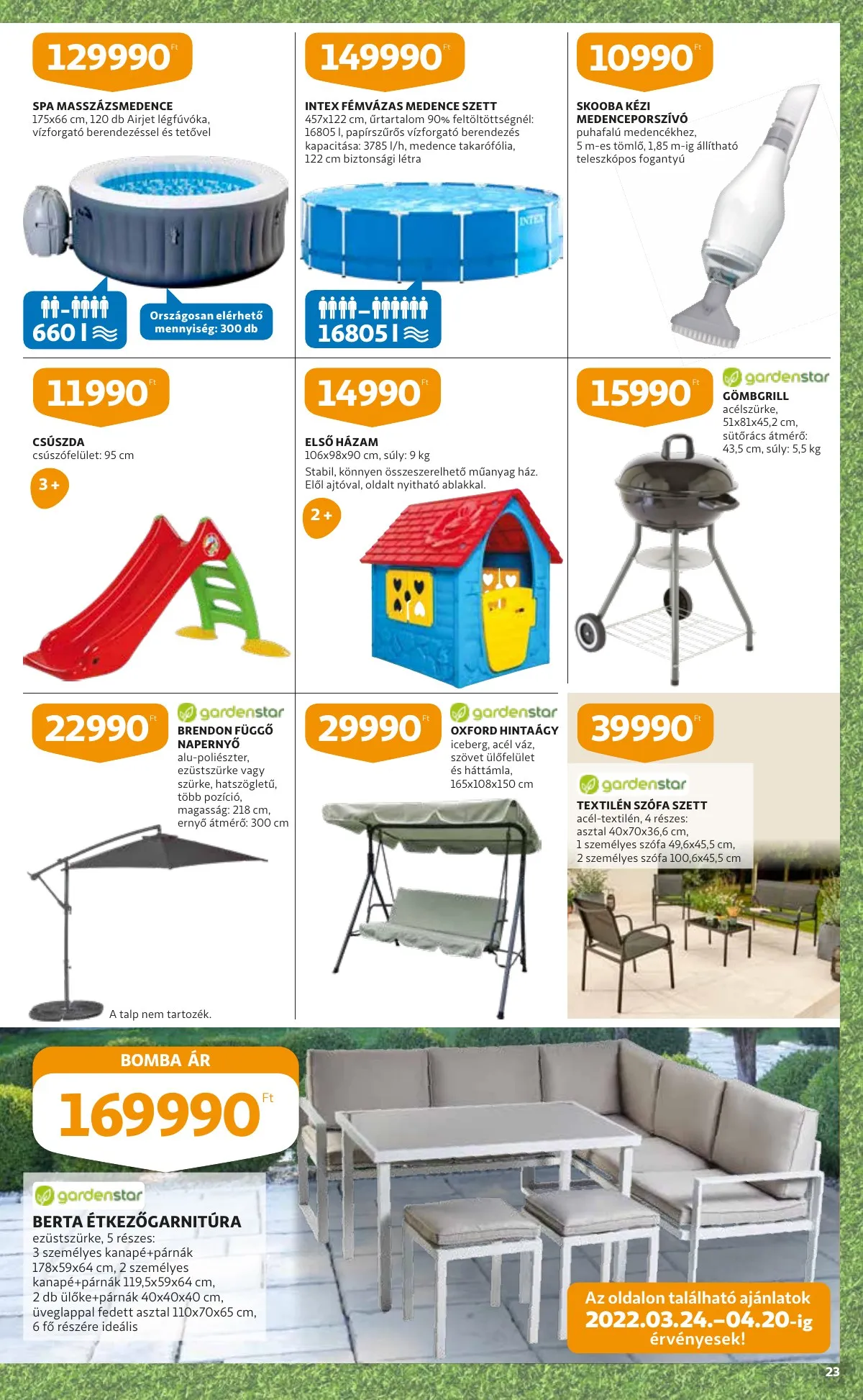 Auchan akciós újság Szupermarket 03.24–03.30 – 23. oldal