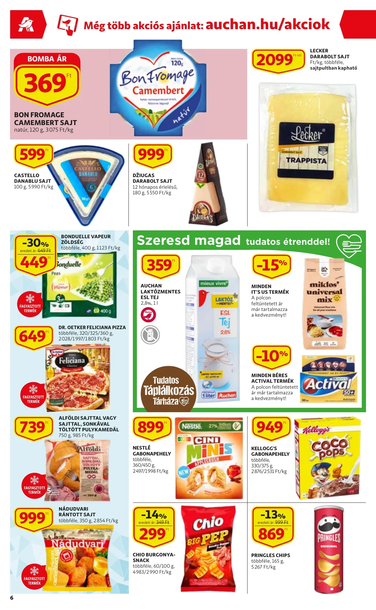 Auchan akciós újság Szupermarket 03.24–03.30 – 6. oldal