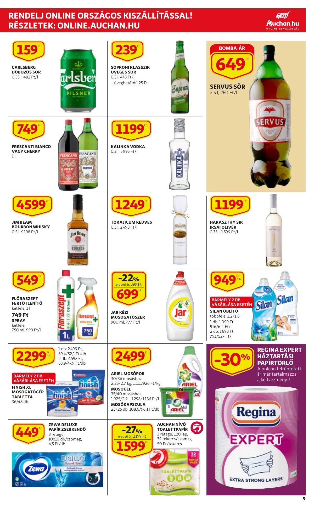 Auchan akciós újság Szupermarket 03.24–03.30 – 9. oldal