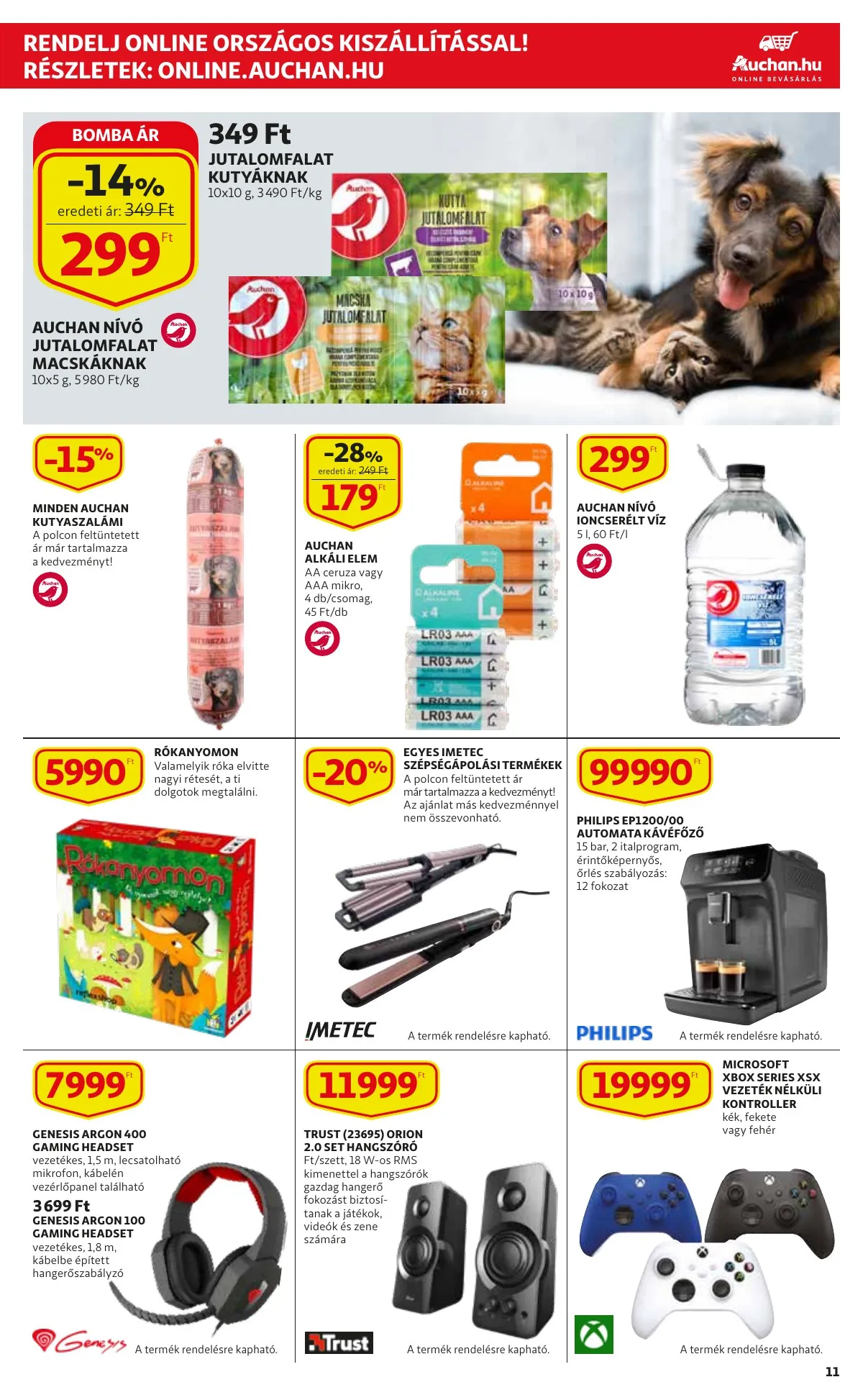 Auchan akciós újság Szupermarket 03.31–04.06 – 11. oldal