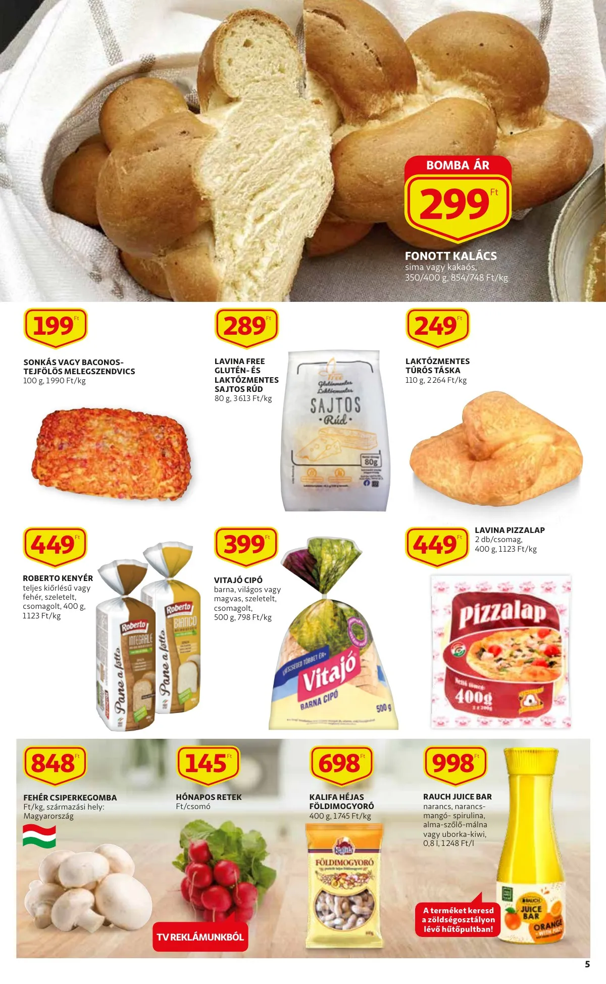 Auchan akciós újság Szupermarket 03.31–04.06 – 5. oldal