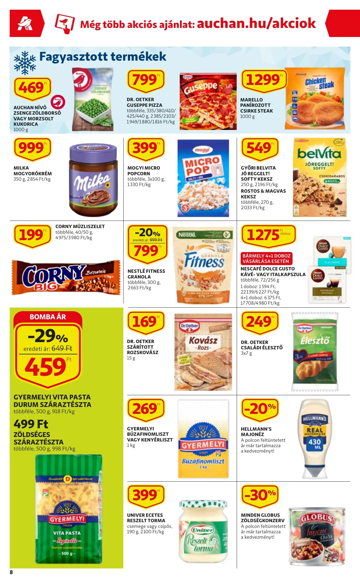 Auchan akciós újság Szupermarket 03.31–04.06 – 8. oldal