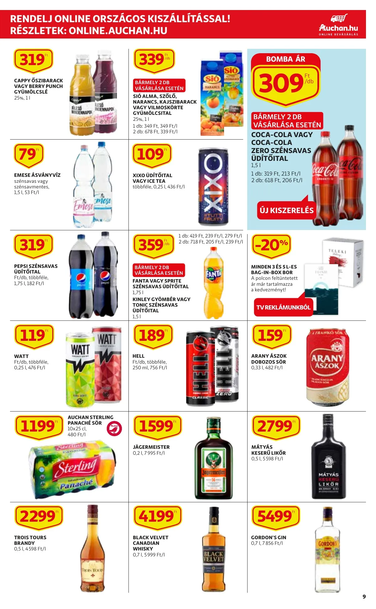 Auchan akciós újság Szupermarket 03.31–04.06 – 9. oldal