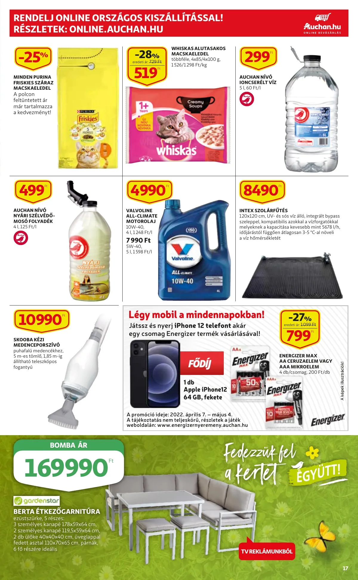 Auchan akciós újság Szupermarket 04.07–04.20 – 17. oldal