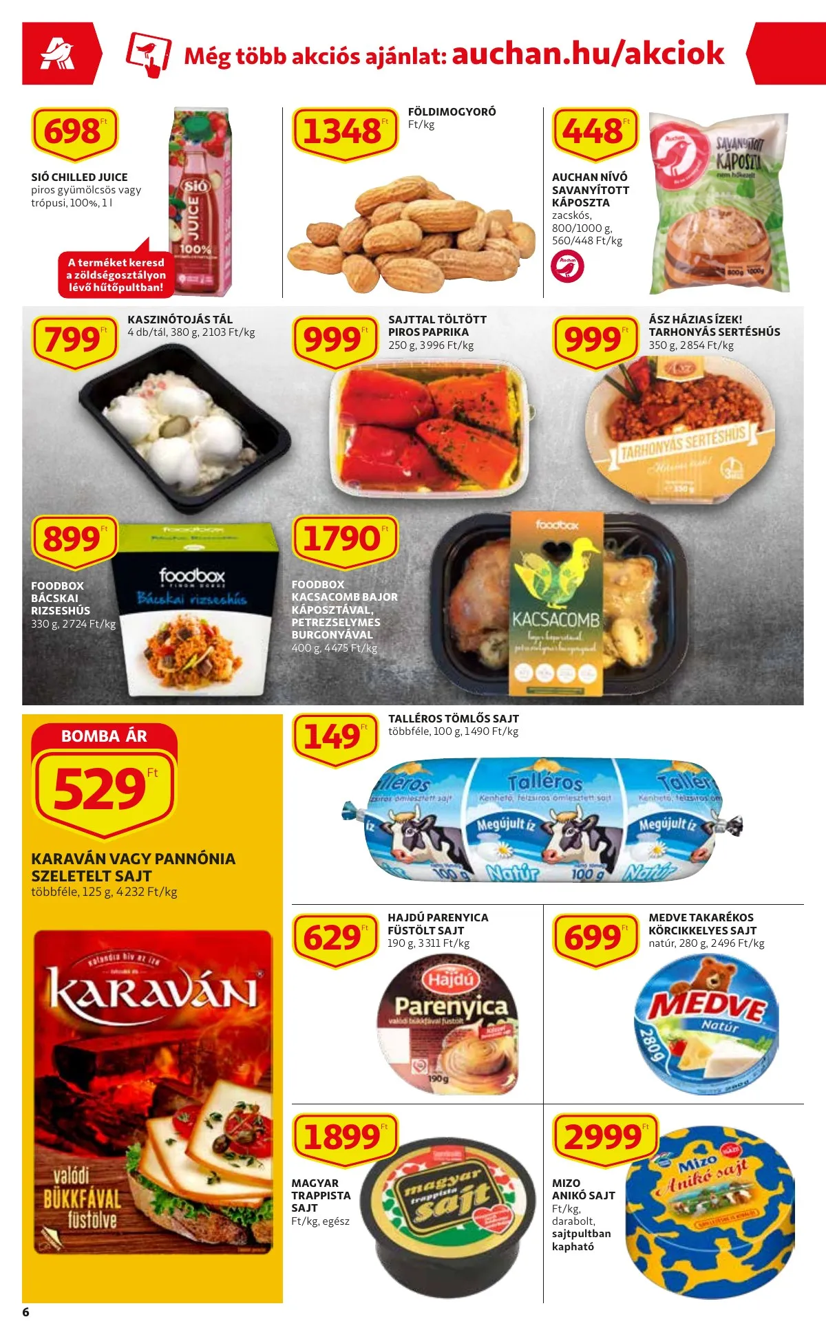 Auchan akciós újság Szupermarket 04.07–04.20 – 6. oldal