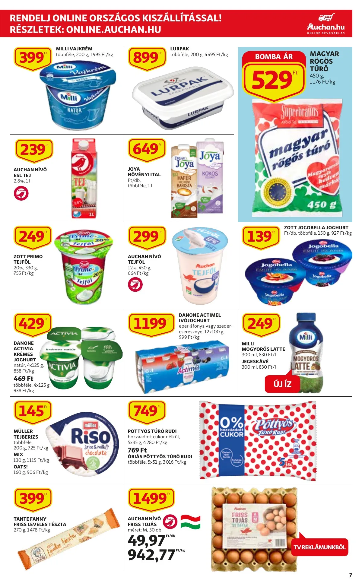 Auchan akciós újság Szupermarket 04.07–04.20 – 7. oldal
