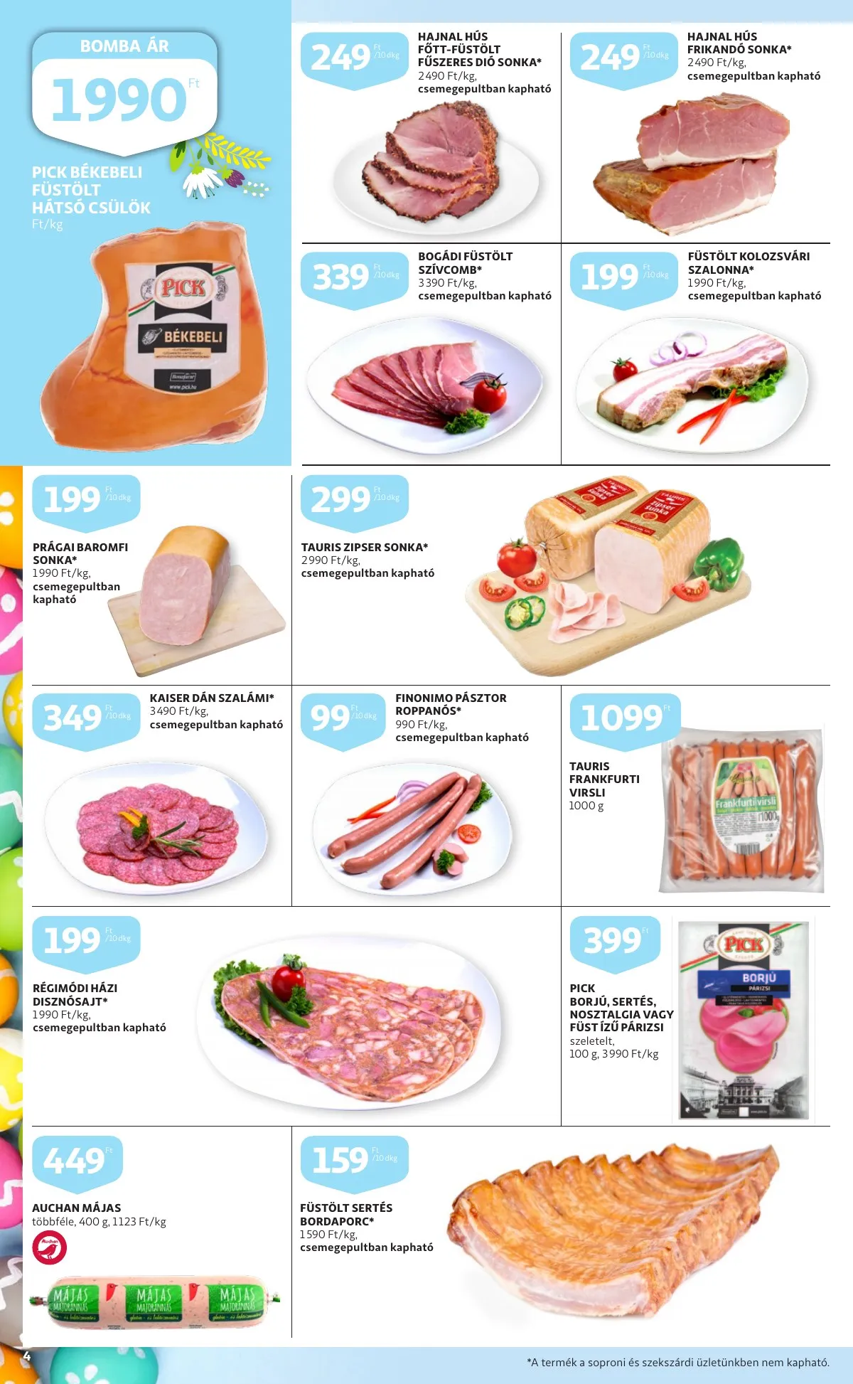 Auchan akciós újság Szupermarket 04.11–04.16 – 4. oldal