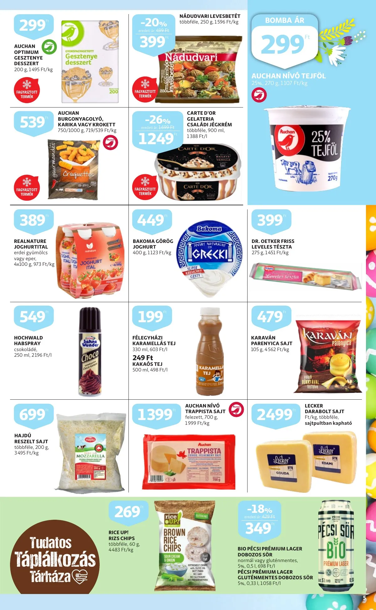 Auchan akciós újság Szupermarket 04.11–04.16 – 5. oldal
