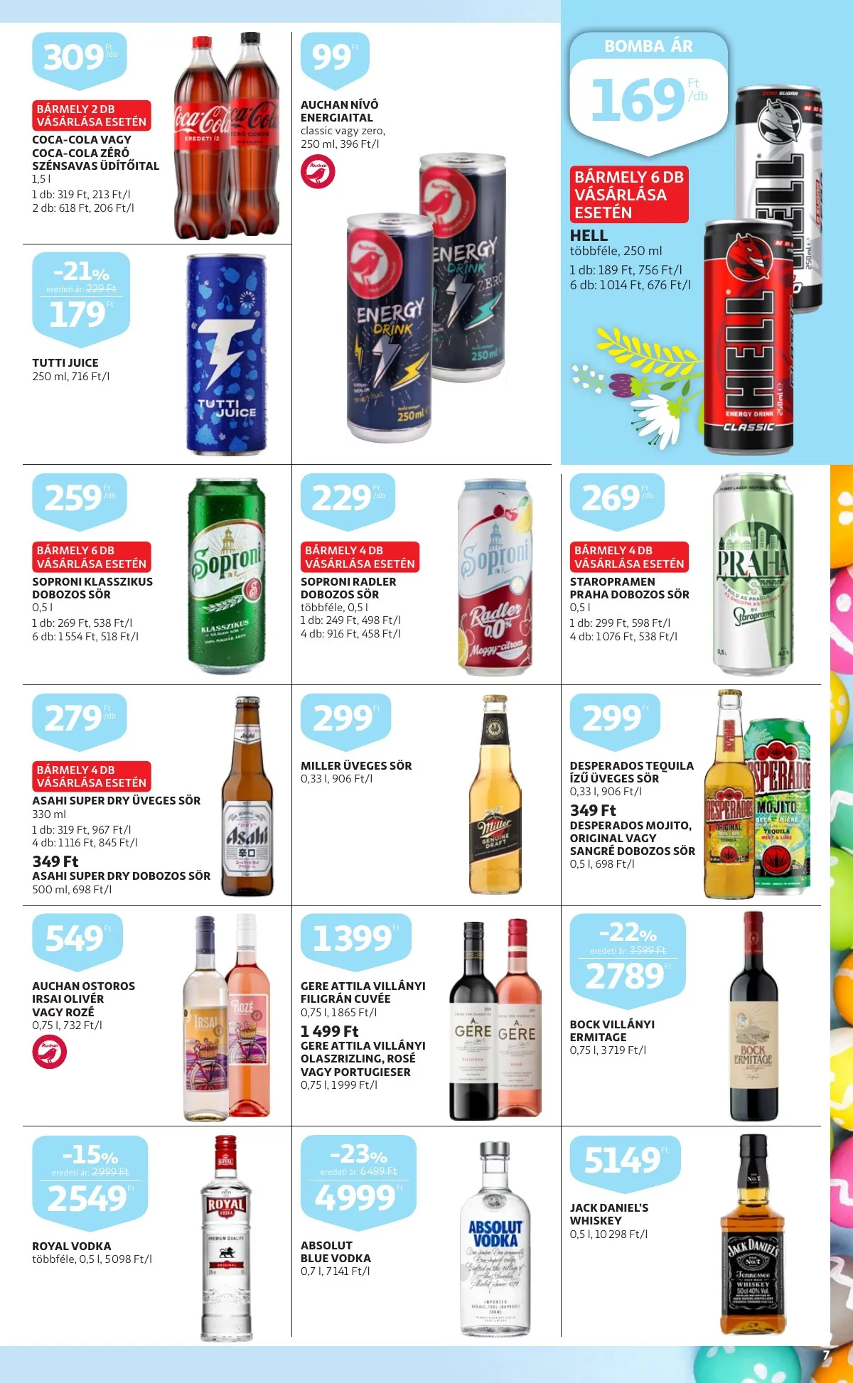 Auchan akciós újság Szupermarket 04.11–04.16 – 7. oldal