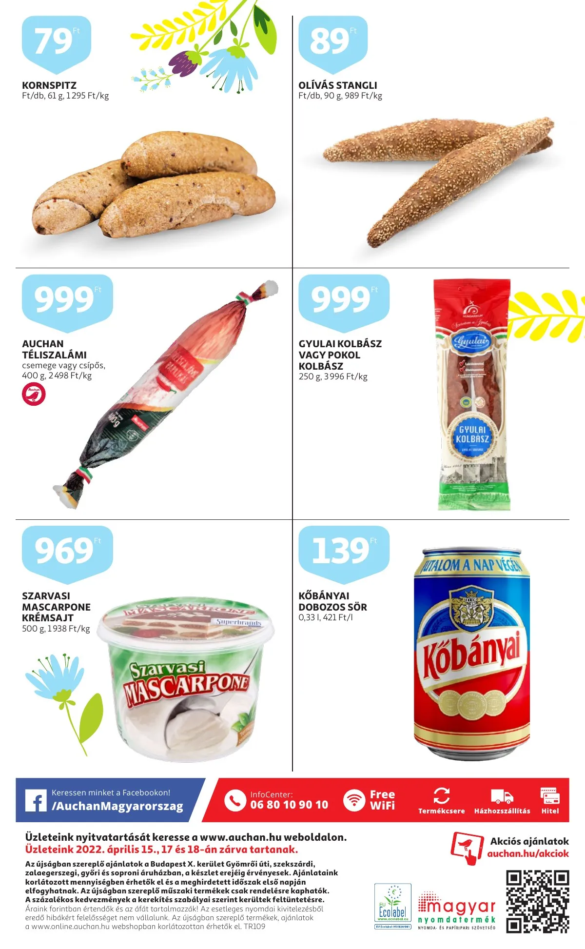 Auchan akciós újság Szupermarket 04.11–04.16 – 8. oldal