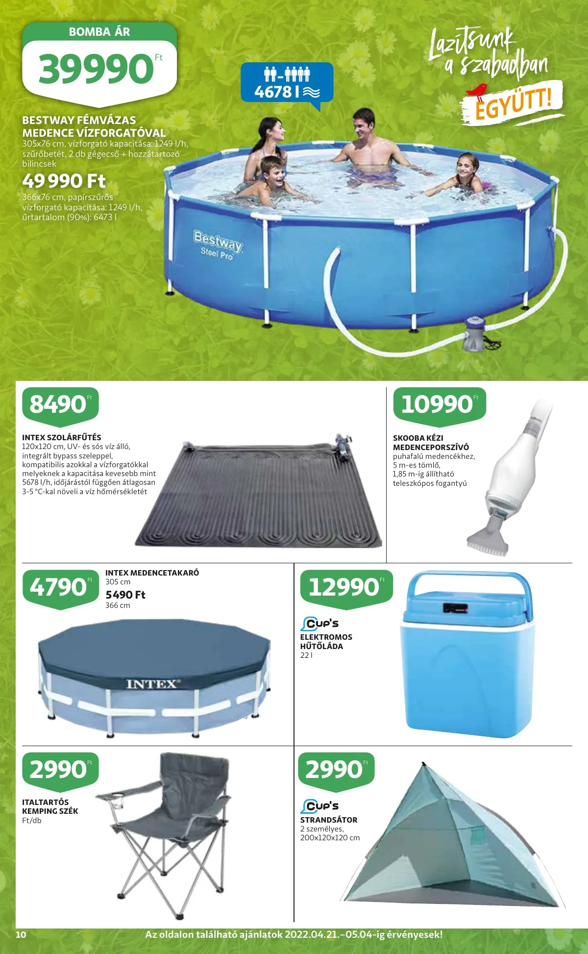 Auchan akciós újság Szupermarket 04.21–04.27 – 10. oldal