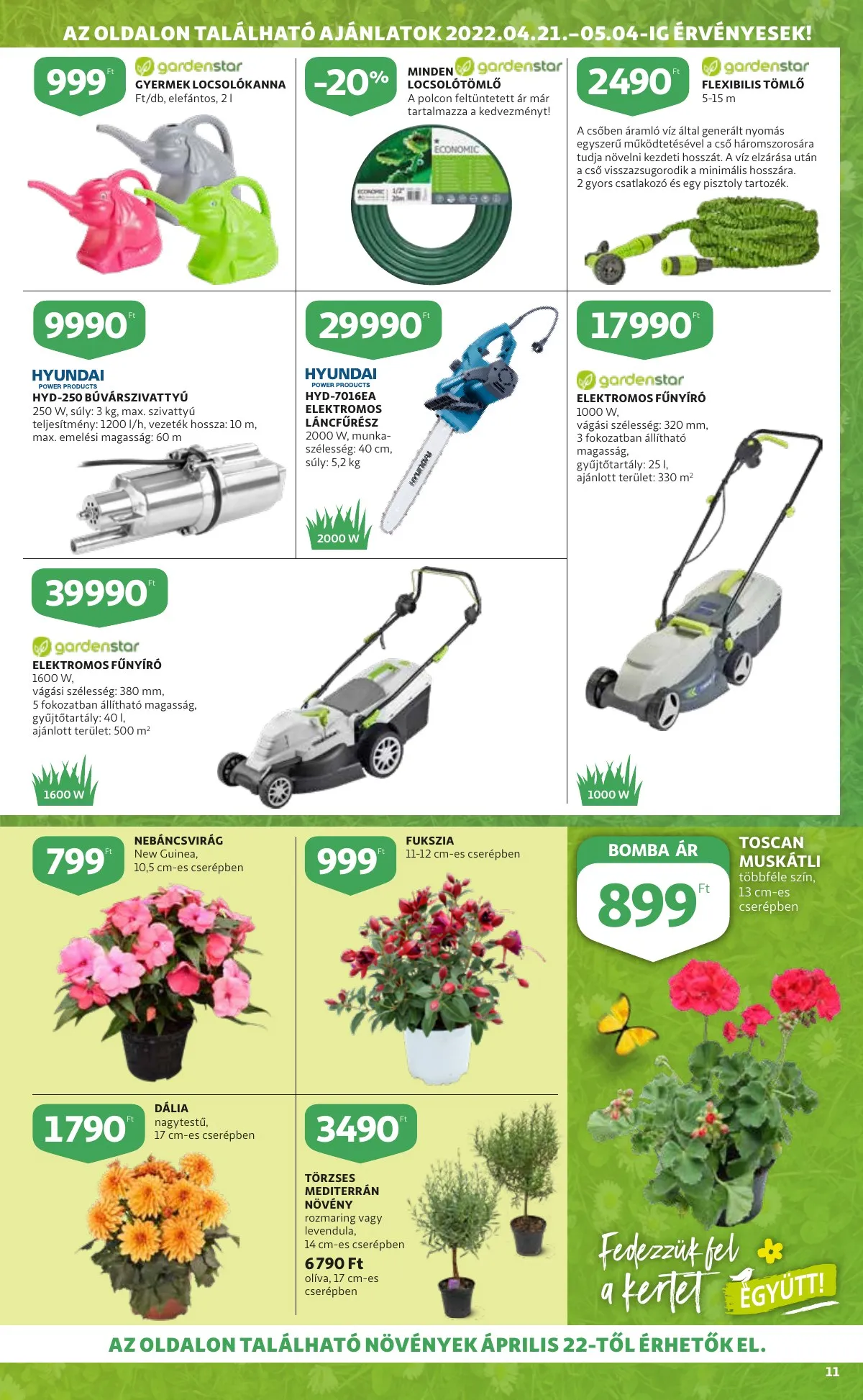 Auchan akciós újság Szupermarket 04.21–04.27 – 11. oldal