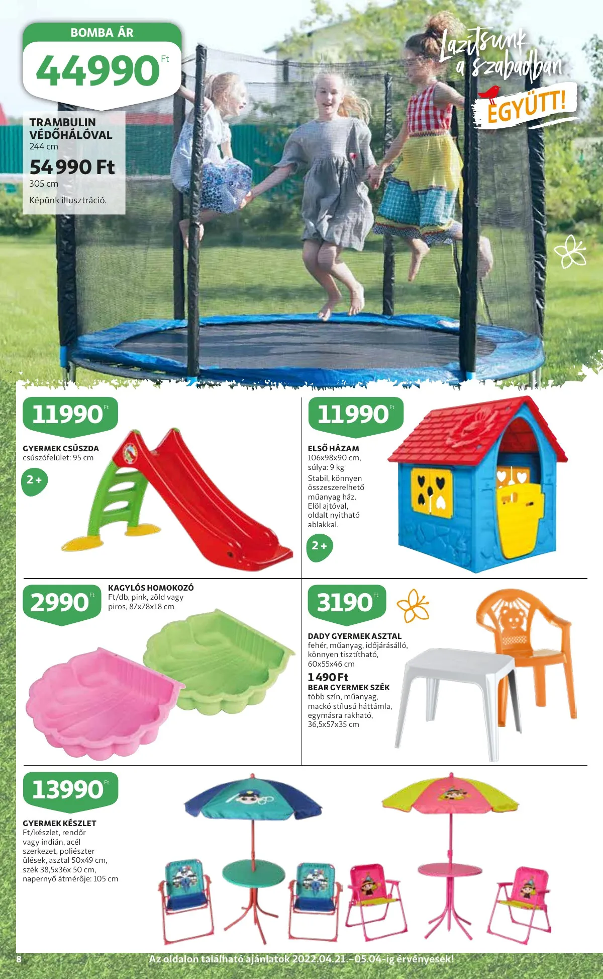 Auchan akciós újság Szupermarket 04.21–04.27 – 8. oldal