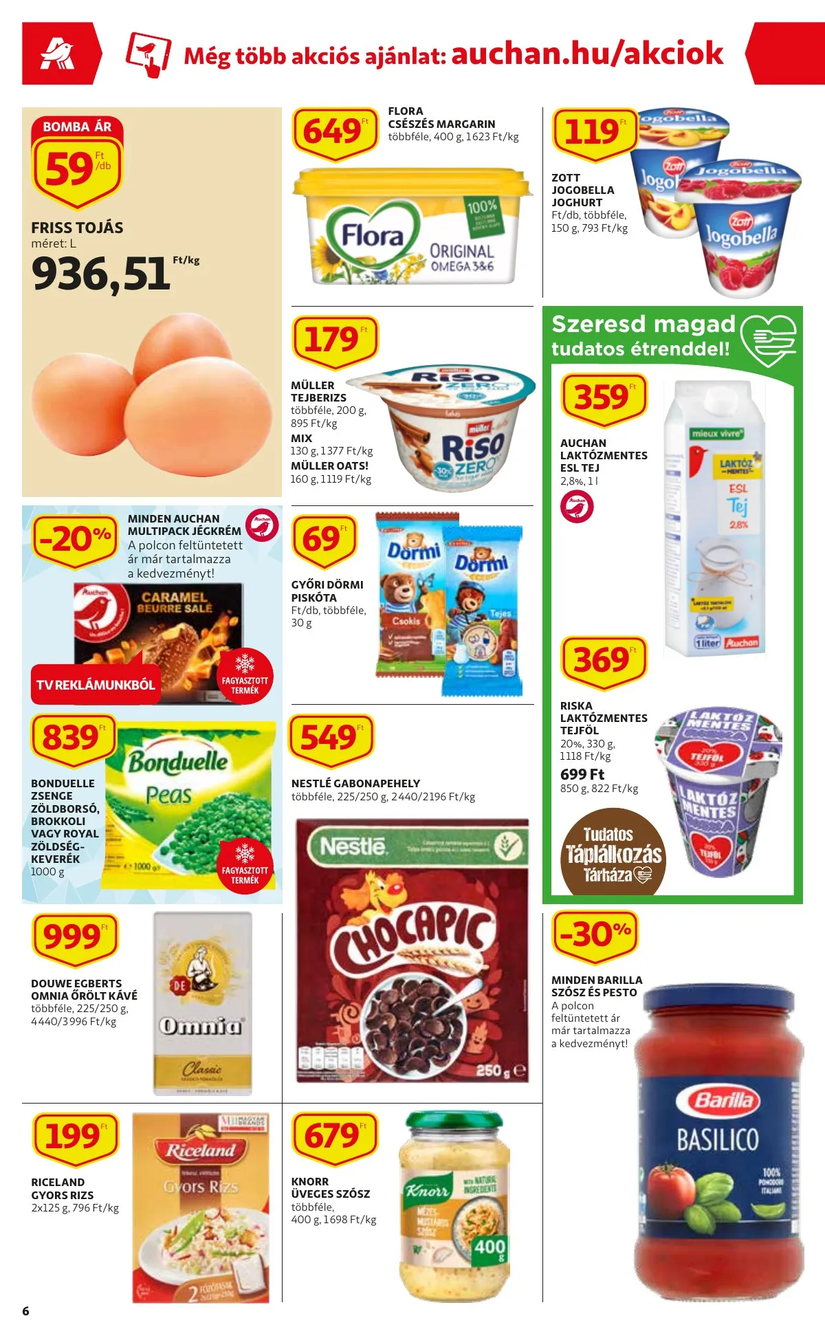 Auchan akciós újság Szupermarket 04.28–05.04 – 6. oldal