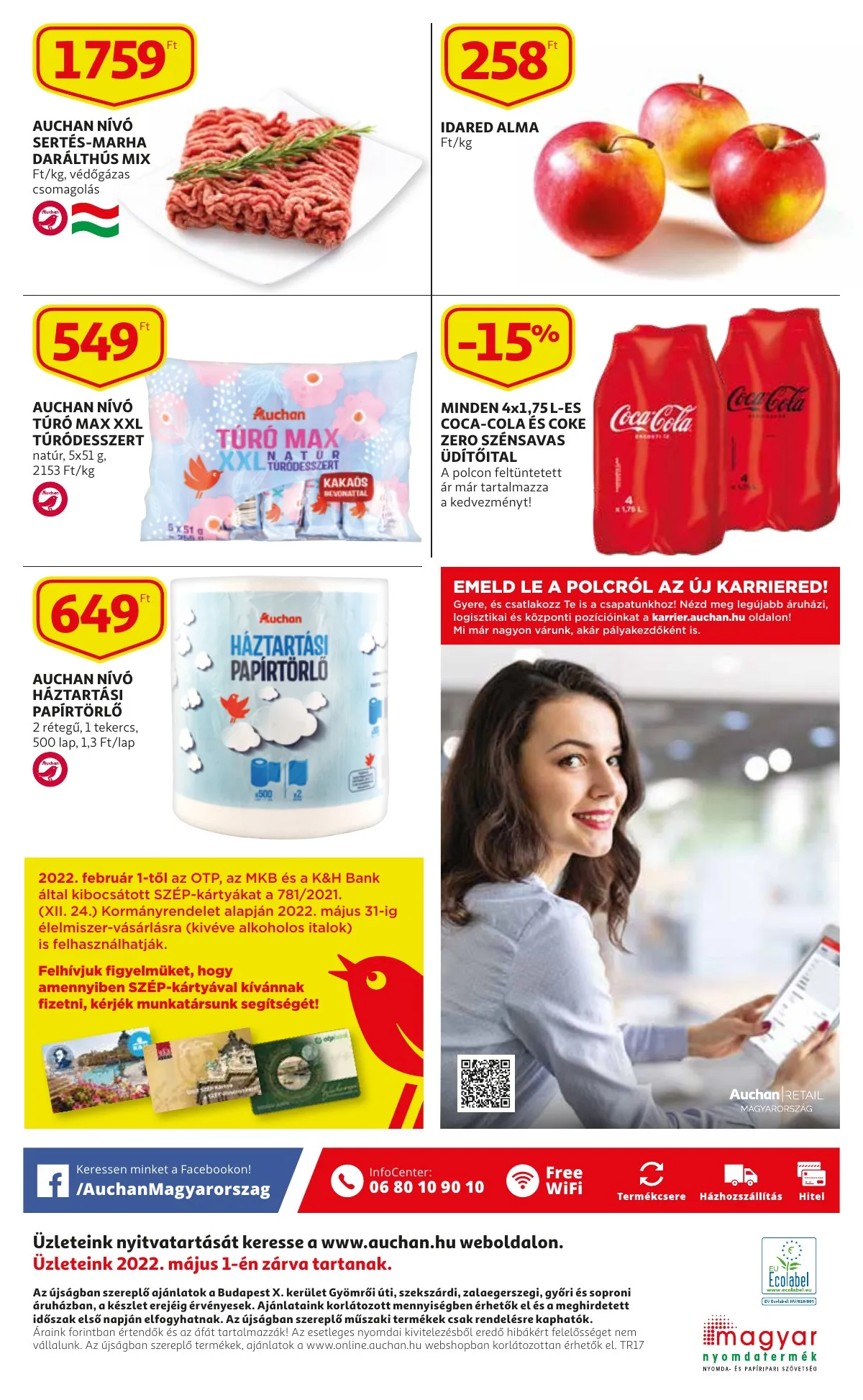 Auchan akciós újság Szupermarket 04.28–05.04 – 8. oldal