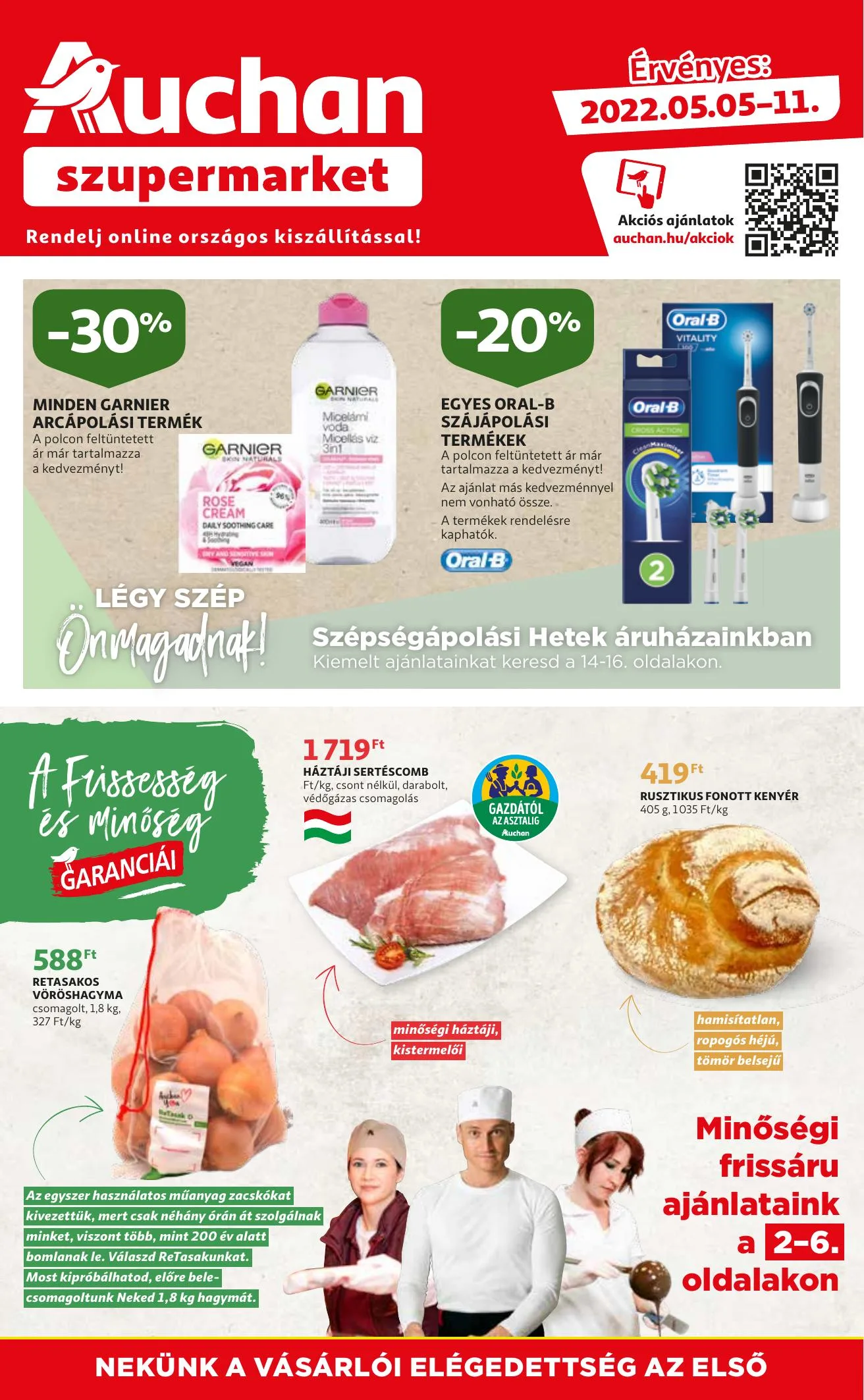 Auchan akciós újság Szupermarket 05.05–05.11