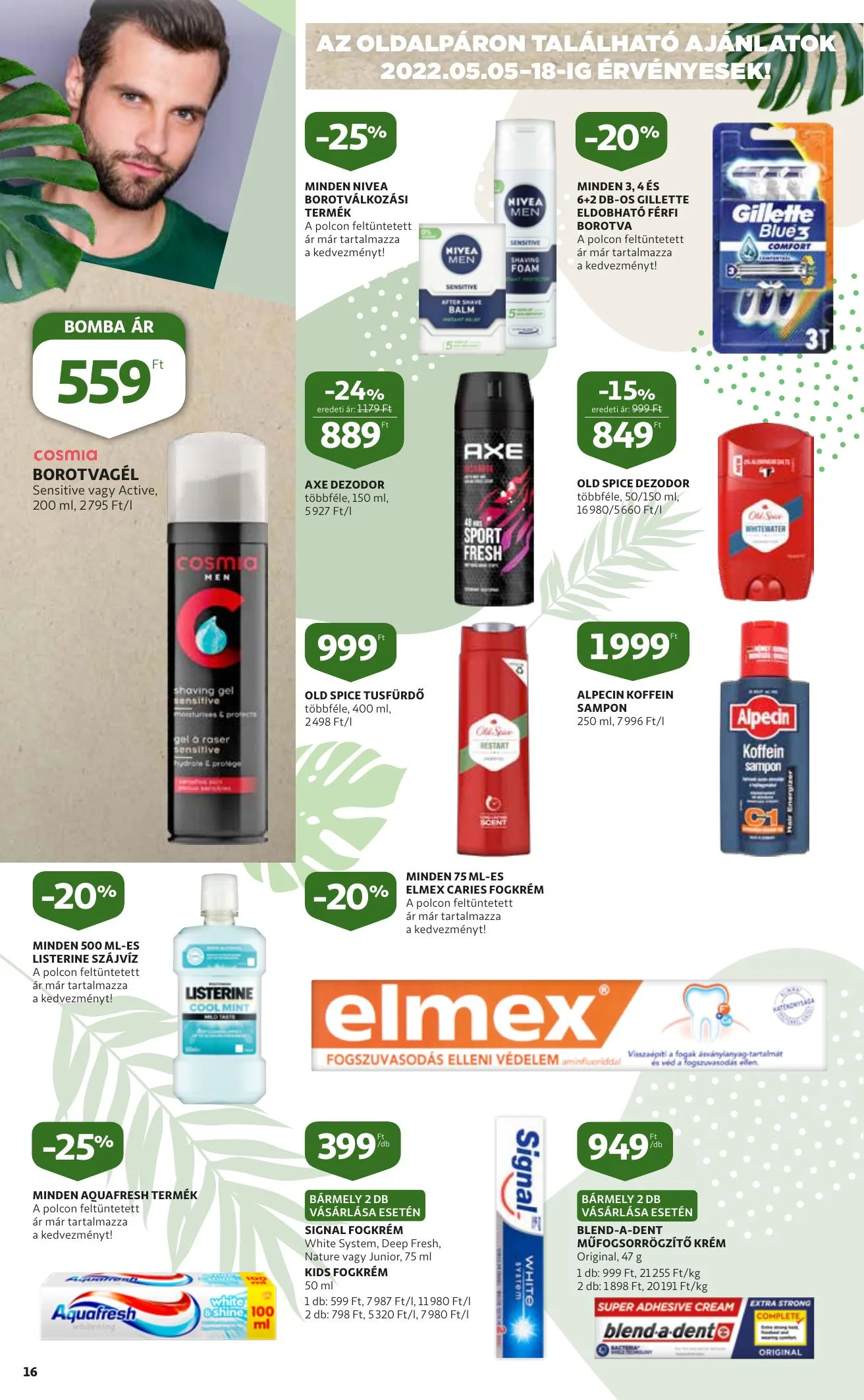Auchan akciós újság Szupermarket 05.05–05.11 – 16. oldal