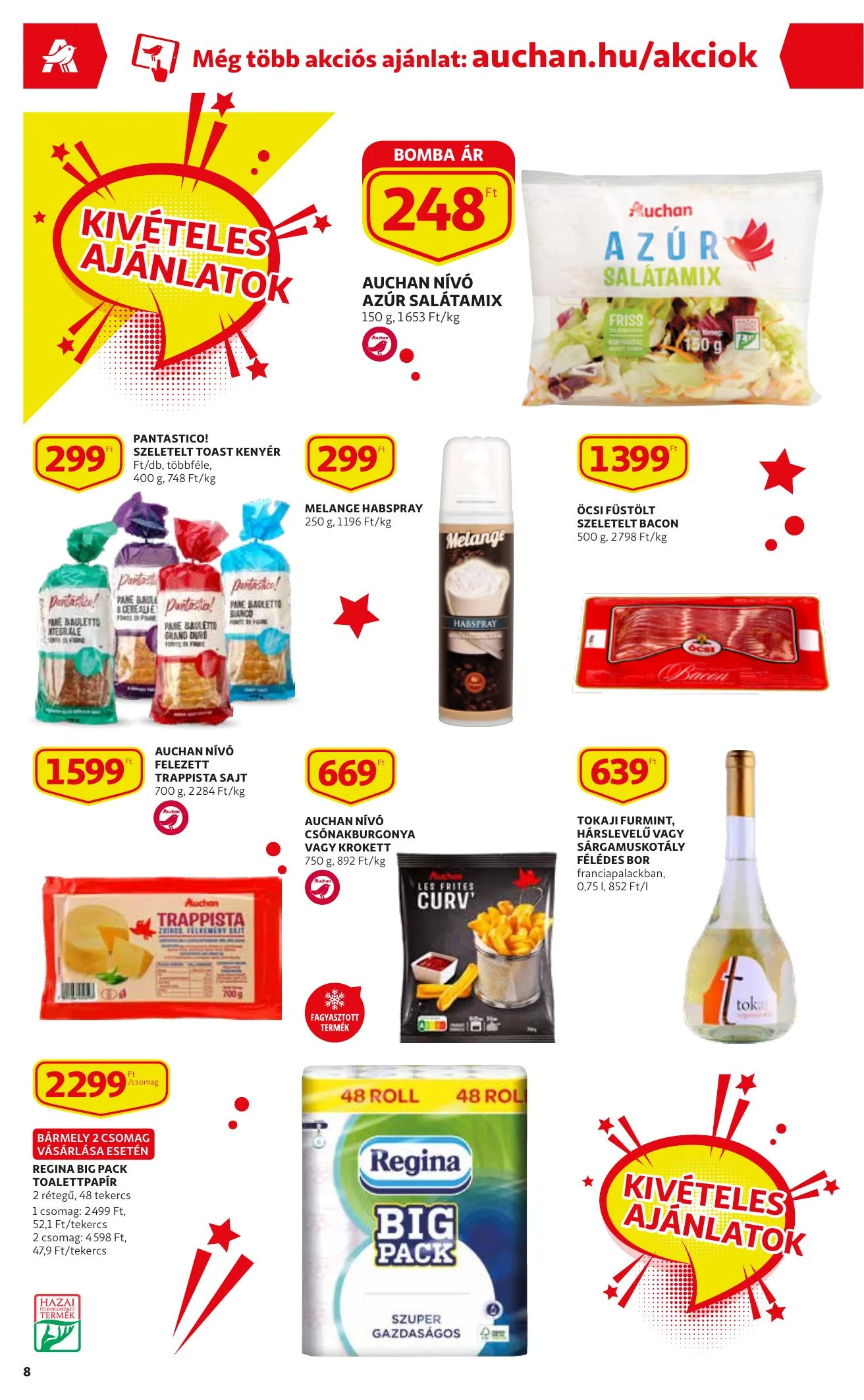 Auchan akciós újság Szupermarket 05.05–05.11 – 8. oldal
