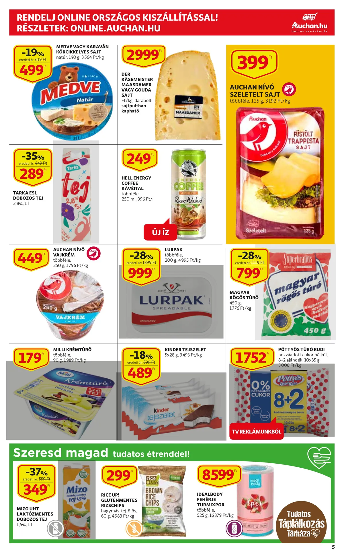 Auchan akciós újság Szupermarket 08.14–08.10 – 5. oldal