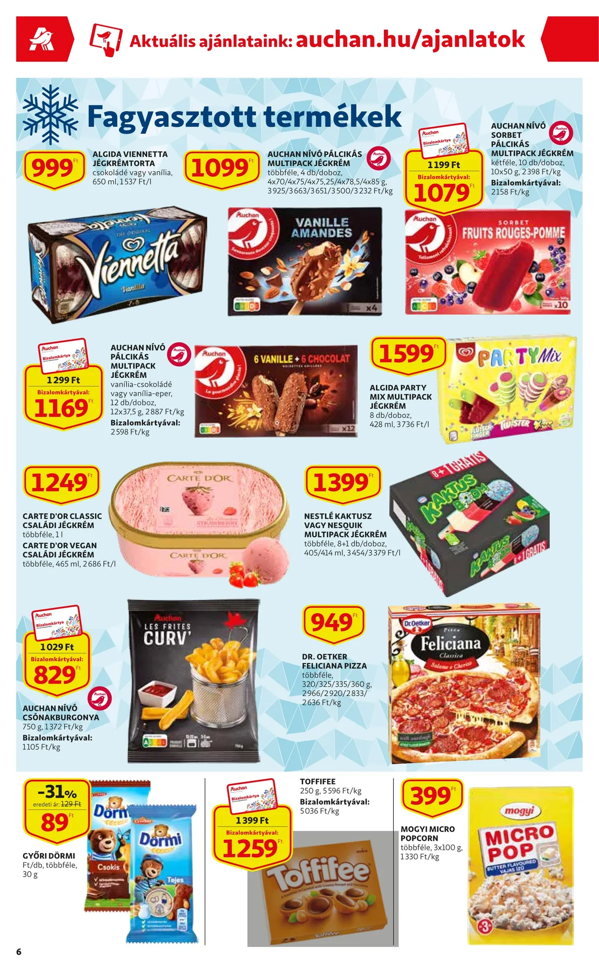 Auchan akciós újság Szupermarket 08.14–08.10 – 6. oldal