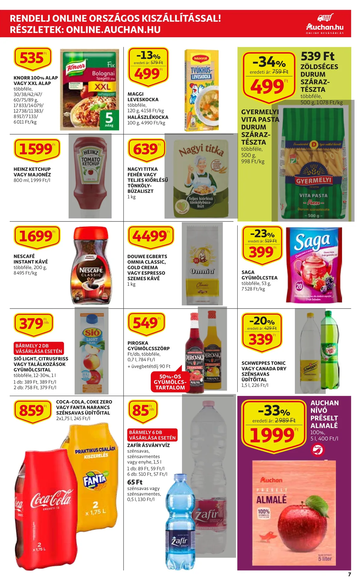 Auchan akciós újság Szupermarket 08.14–08.10 – 7. oldal