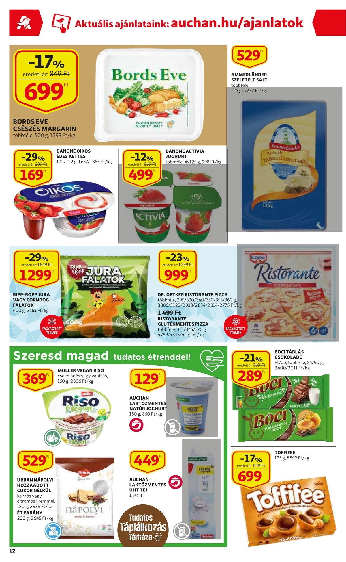Auchan akciós újság Szupermarket 08.18–08.24 – 12. oldal