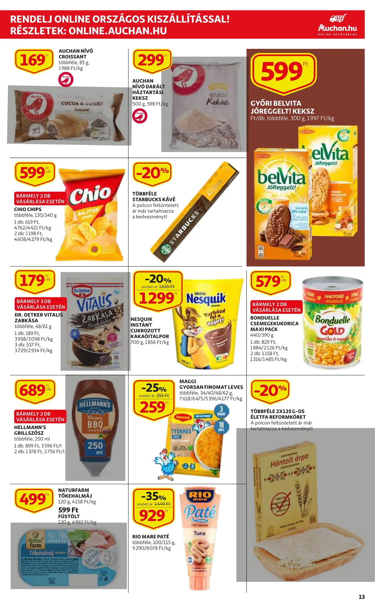 Auchan akciós újság Szupermarket 08.18–08.24 – 13. oldal