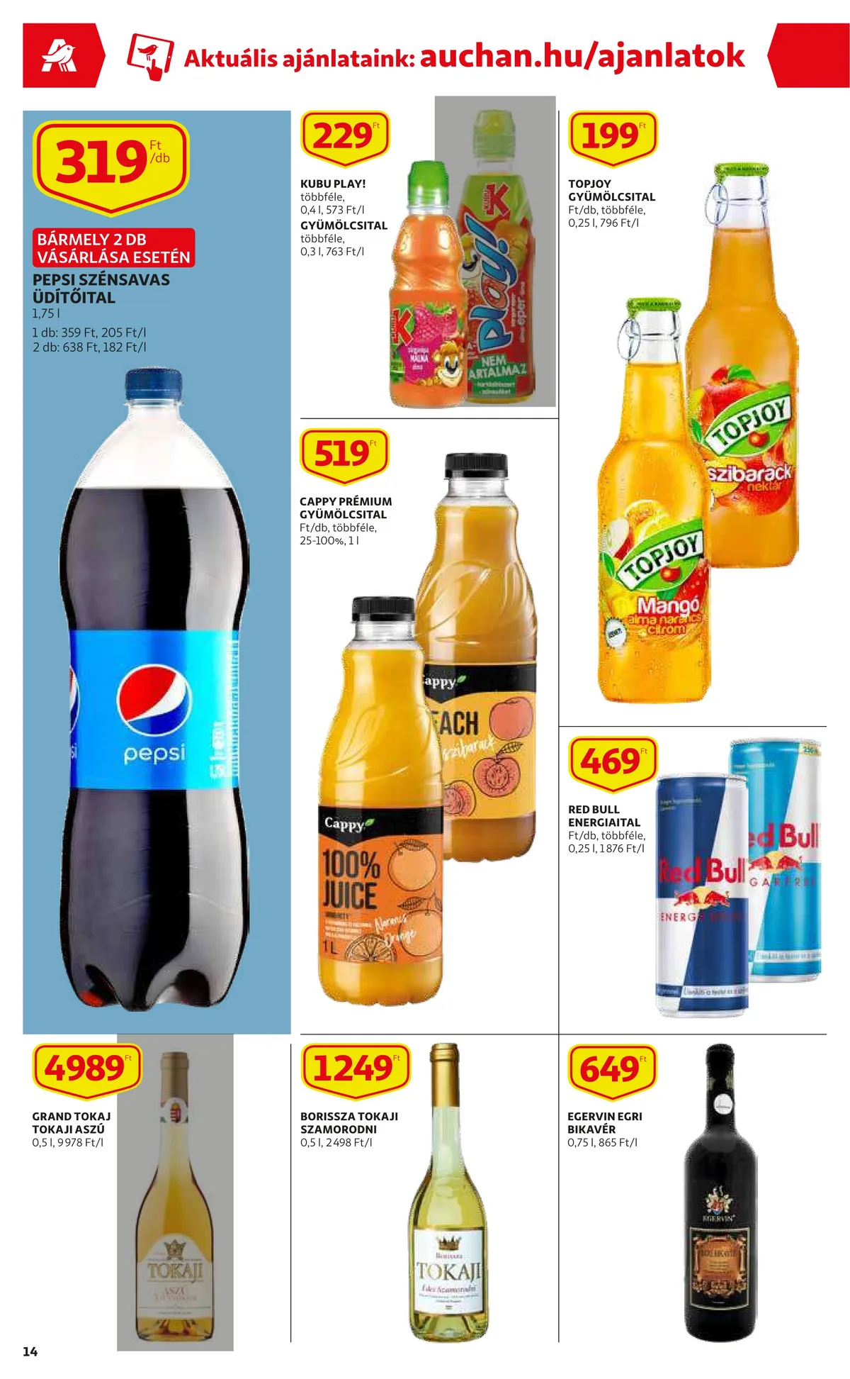 Auchan akciós újság Szupermarket 08.18–08.24 – 14. oldal
