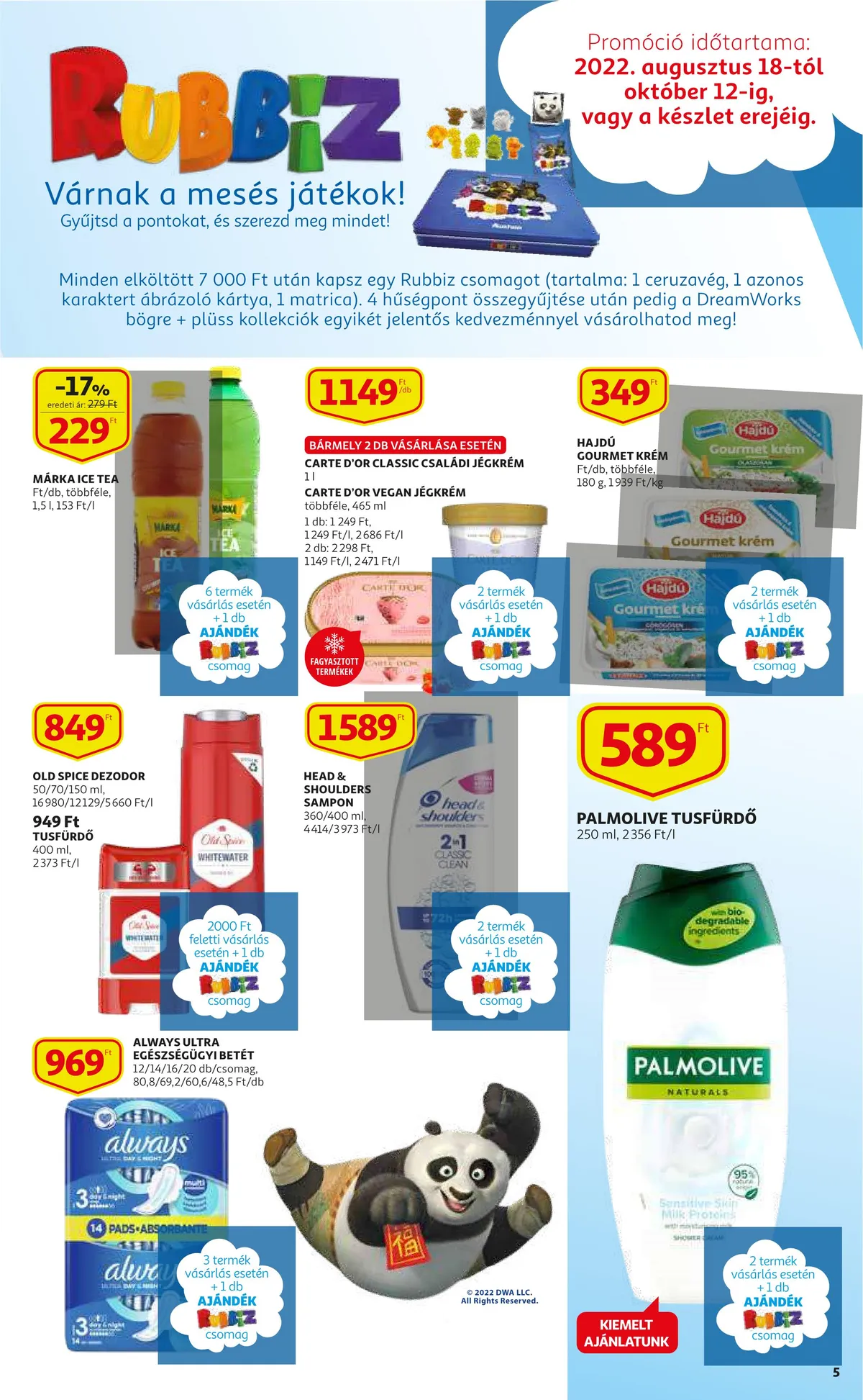 Auchan akciós újság Szupermarket 08.18–08.24 – 5. oldal