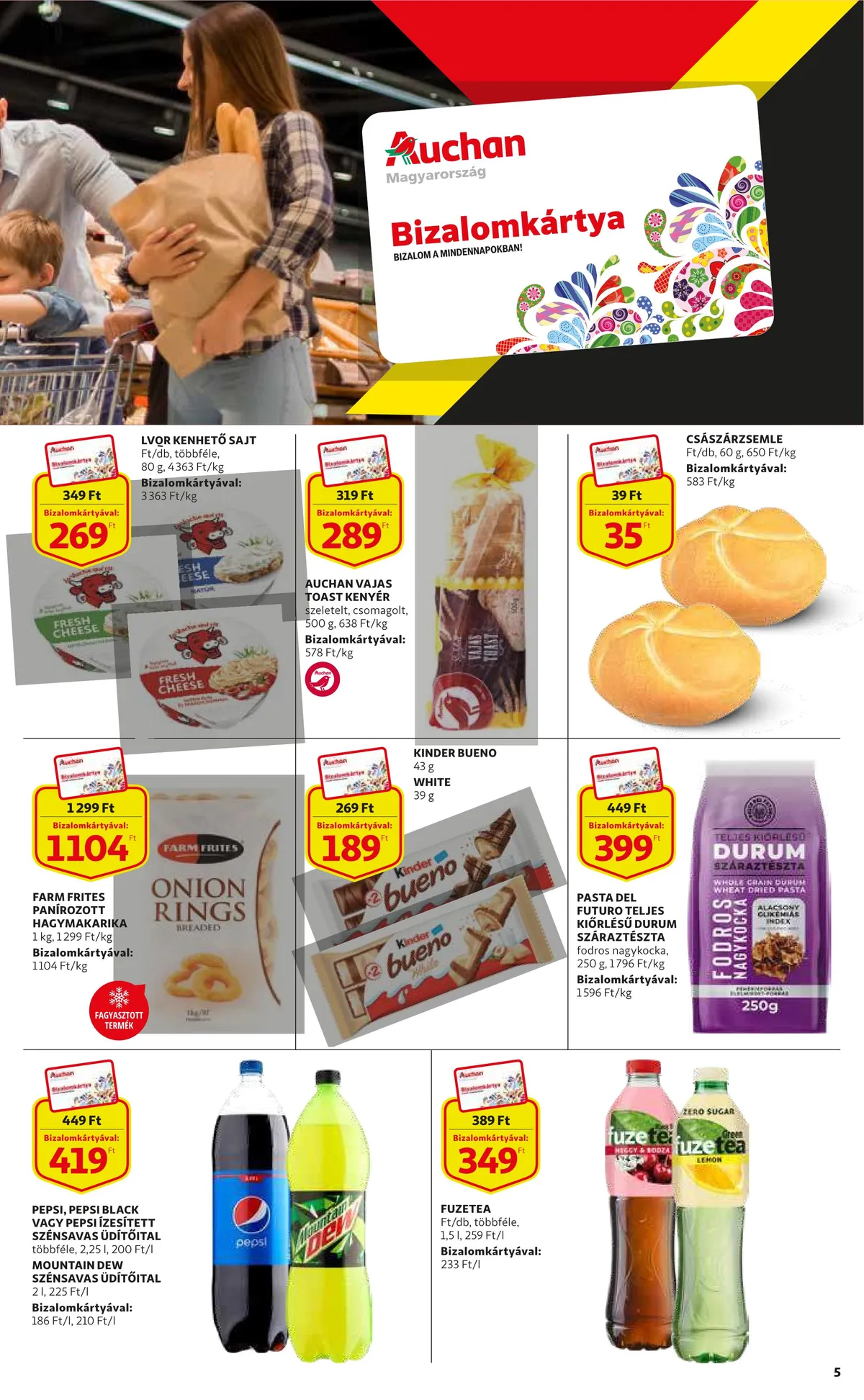 Auchan akciós újság Szupermarket 09.29–10.05 – 5. oldal