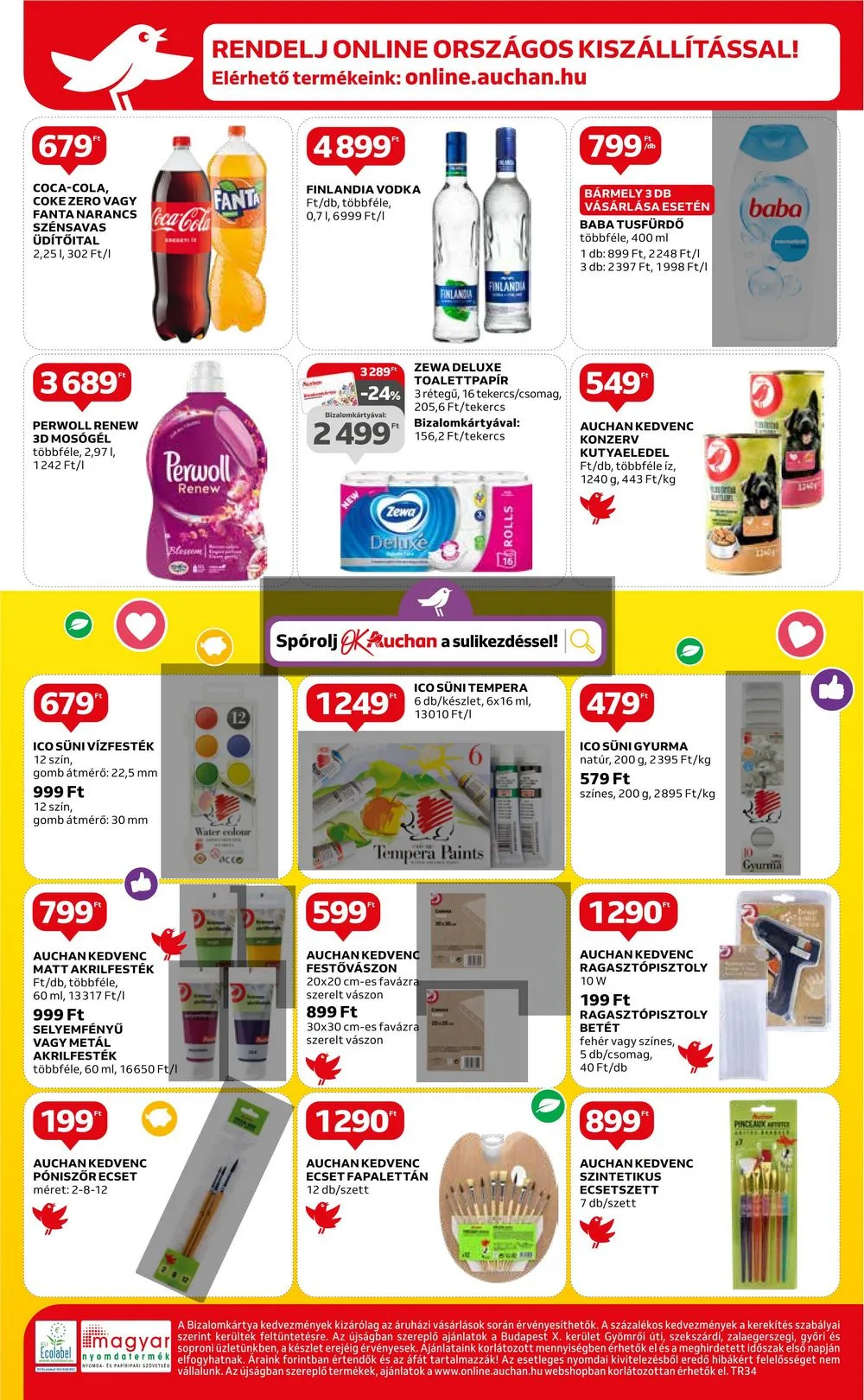 Auchan akciós újság Szupermarket 08.24–08.30 – 4. oldal