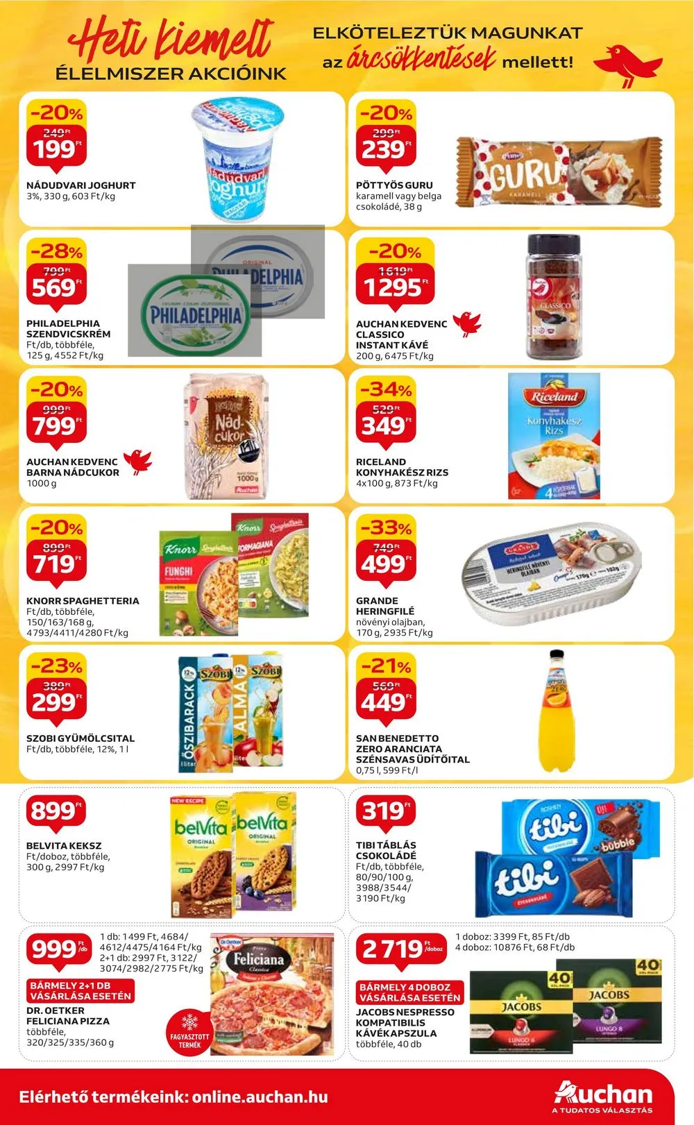 Auchan akciós újság Szupermarket 01.04–01.10 – 3. oldal