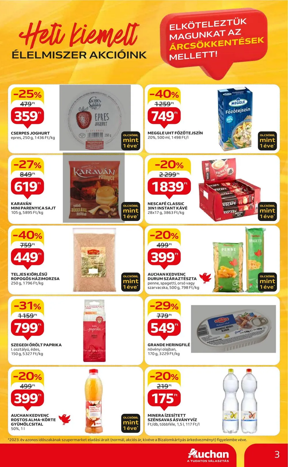 Auchan akciós újság Szupermarket 04.25–05.01 – 3. oldal