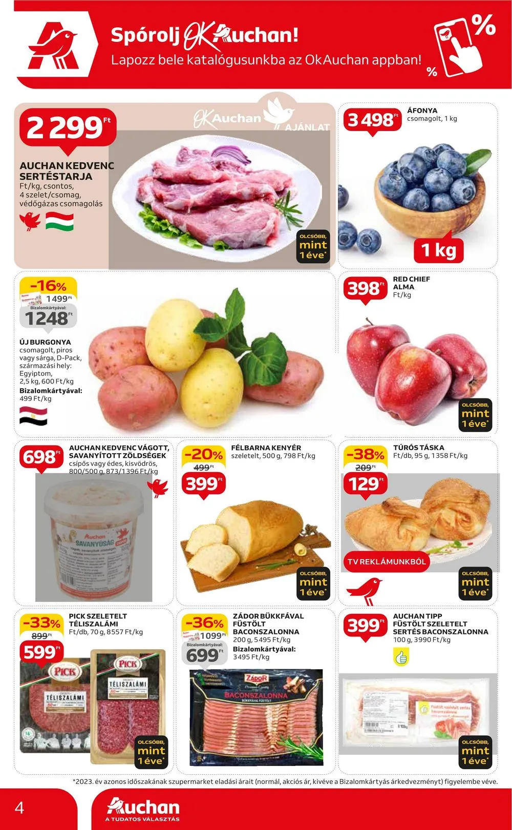 Auchan akciós újság Szupermarket 04.25–05.01 – 4. oldal
