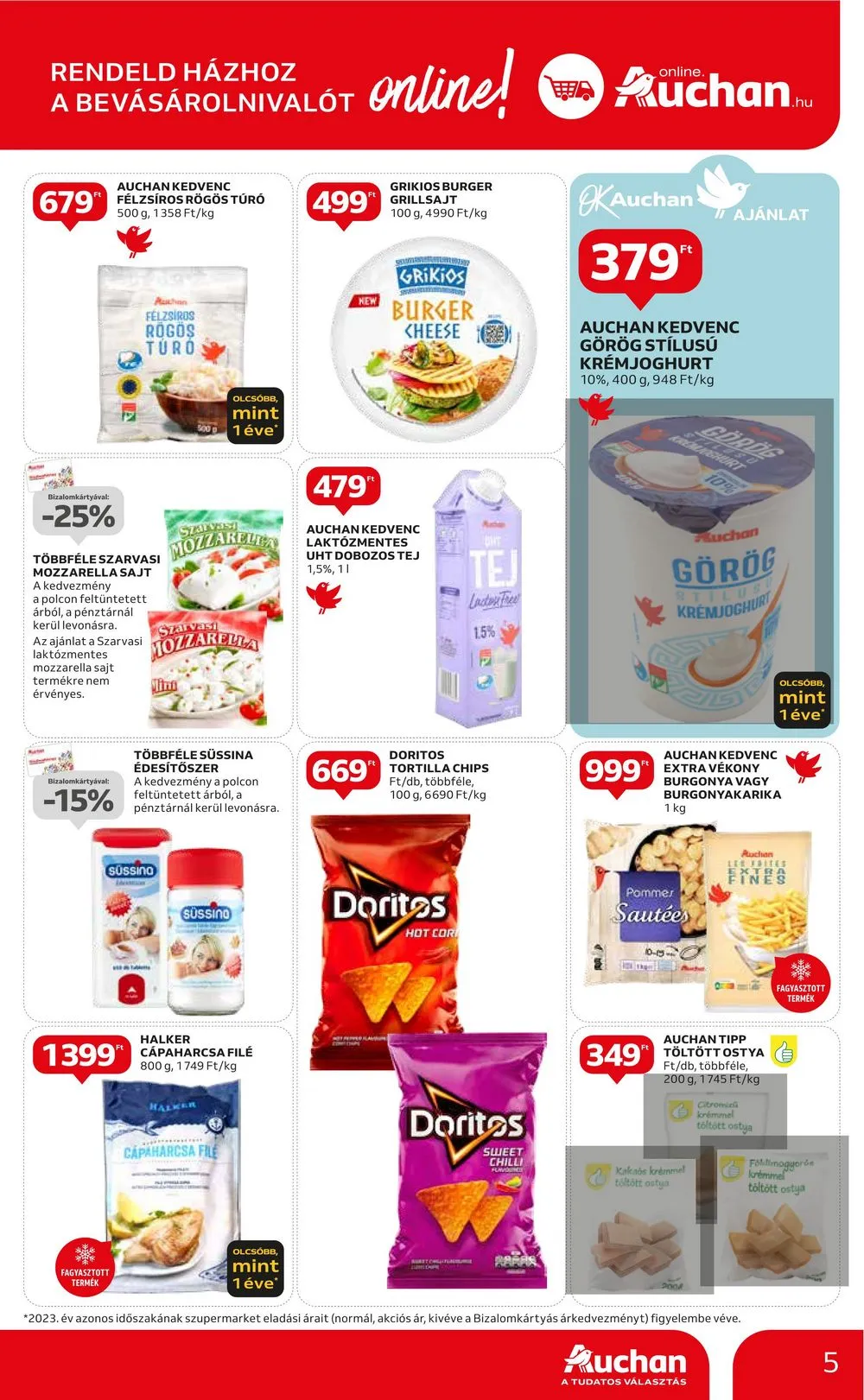 Auchan akciós újság Szupermarket 04.25–05.01 – 5. oldal