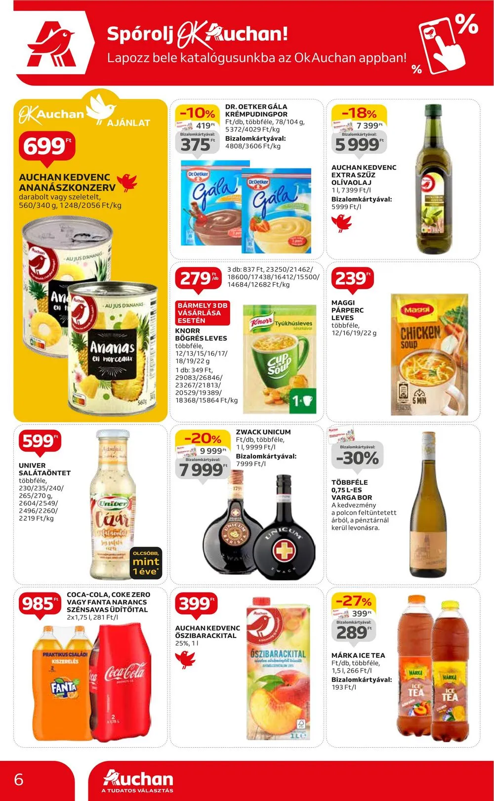 Auchan akciós újság Szupermarket 04.25–05.01 – 6. oldal