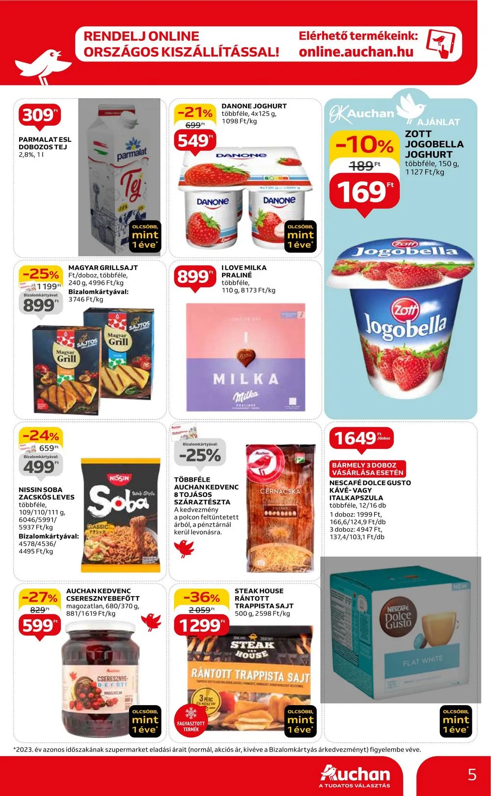 Auchan akciós újság Szupermarket 06.13–06.19 – 5. oldal