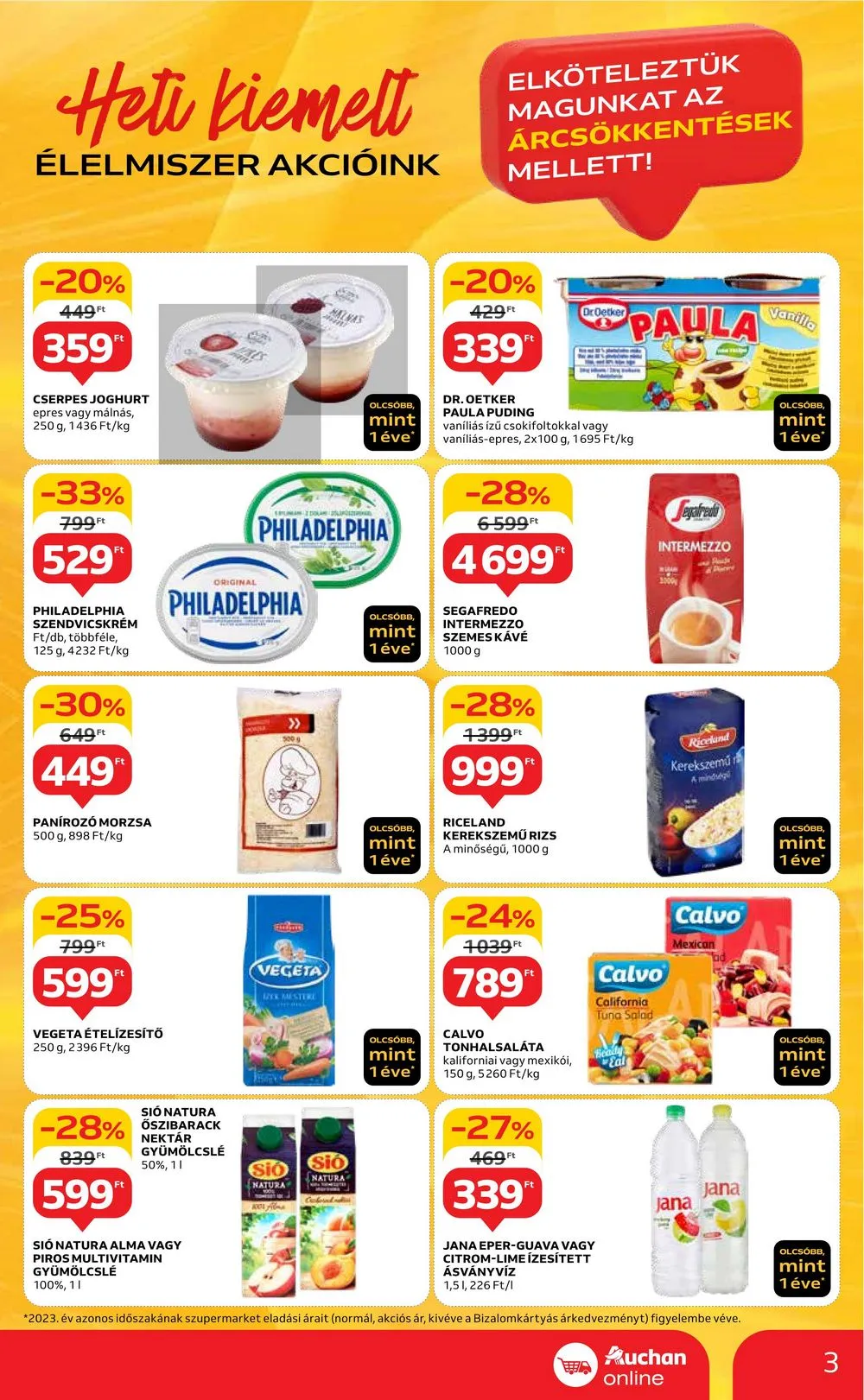 Auchan akciós újság Szupermarket 08.08–08.14 – 3. oldal